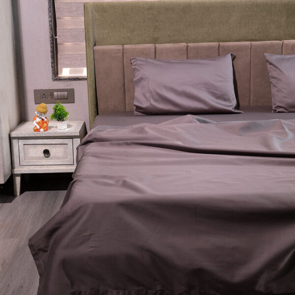 Dark Gray 500 Thread Count Bed sheet - Image 6