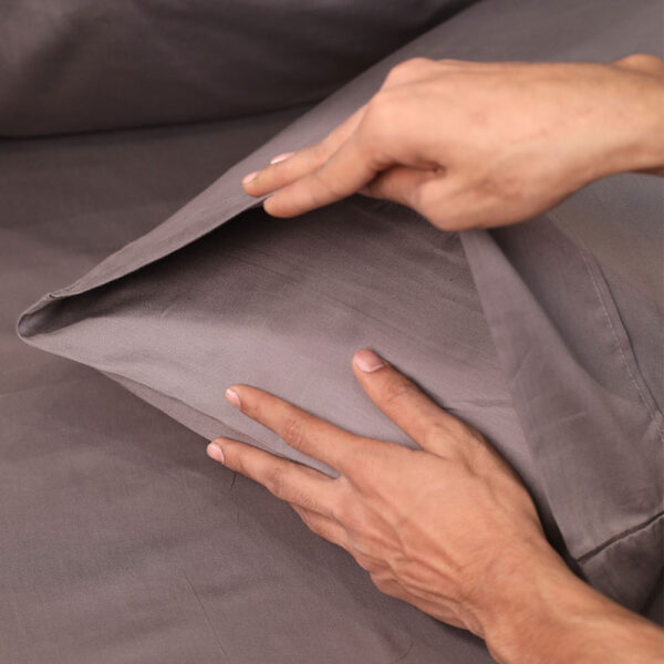 Dark Gray 500 Thread Count Bed sheet - Image 4