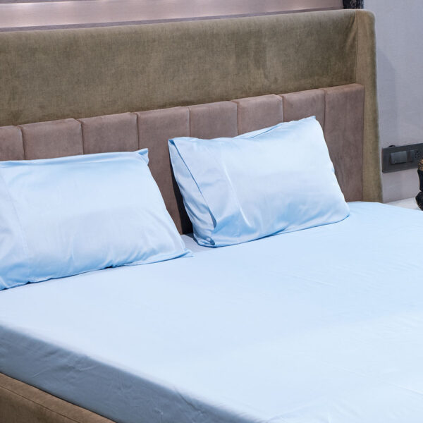 Light Blue 500 Thread Count Bed sheet