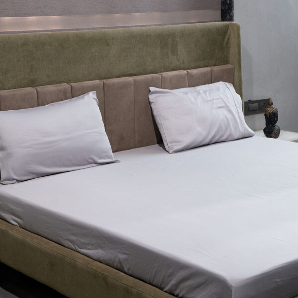 Light Gray 500 Thread Count Bed sheet