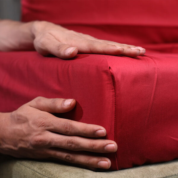 Red 500 Thread Count Bed sheet - Image 7