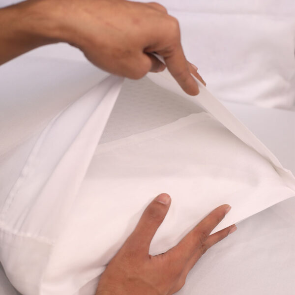 White 500 Thread Count Bed sheet - Image 3